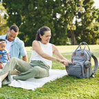 BabbleRoo Mochila para pañales \u2013 Bolsa de viaje para Baby Esse...