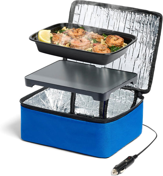 HOTLOGIC - Mini lonchera eléctrica portátil, calentador de alimento...