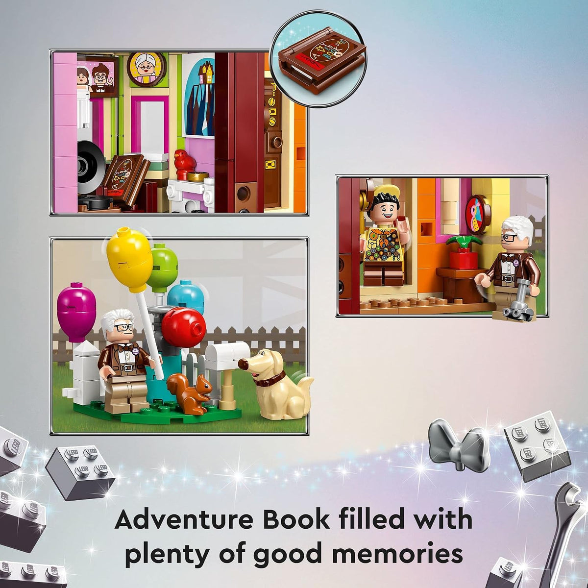 LEGO Disney and Pixar 'Up' House, juego clásico de juguetes...