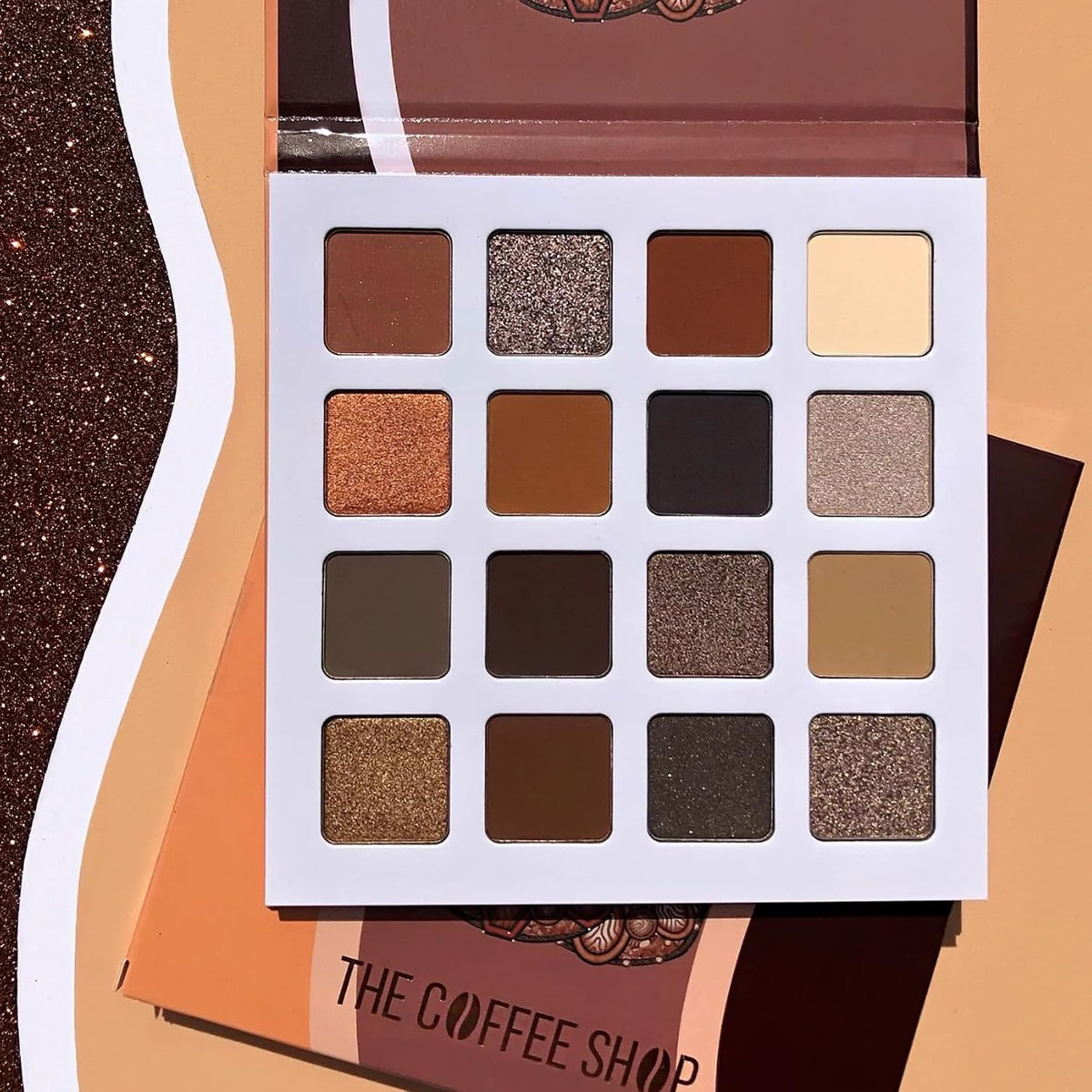 Paleta de sombras de ojos Juvia's Place Coffee Shop - 16 Pan Bu...