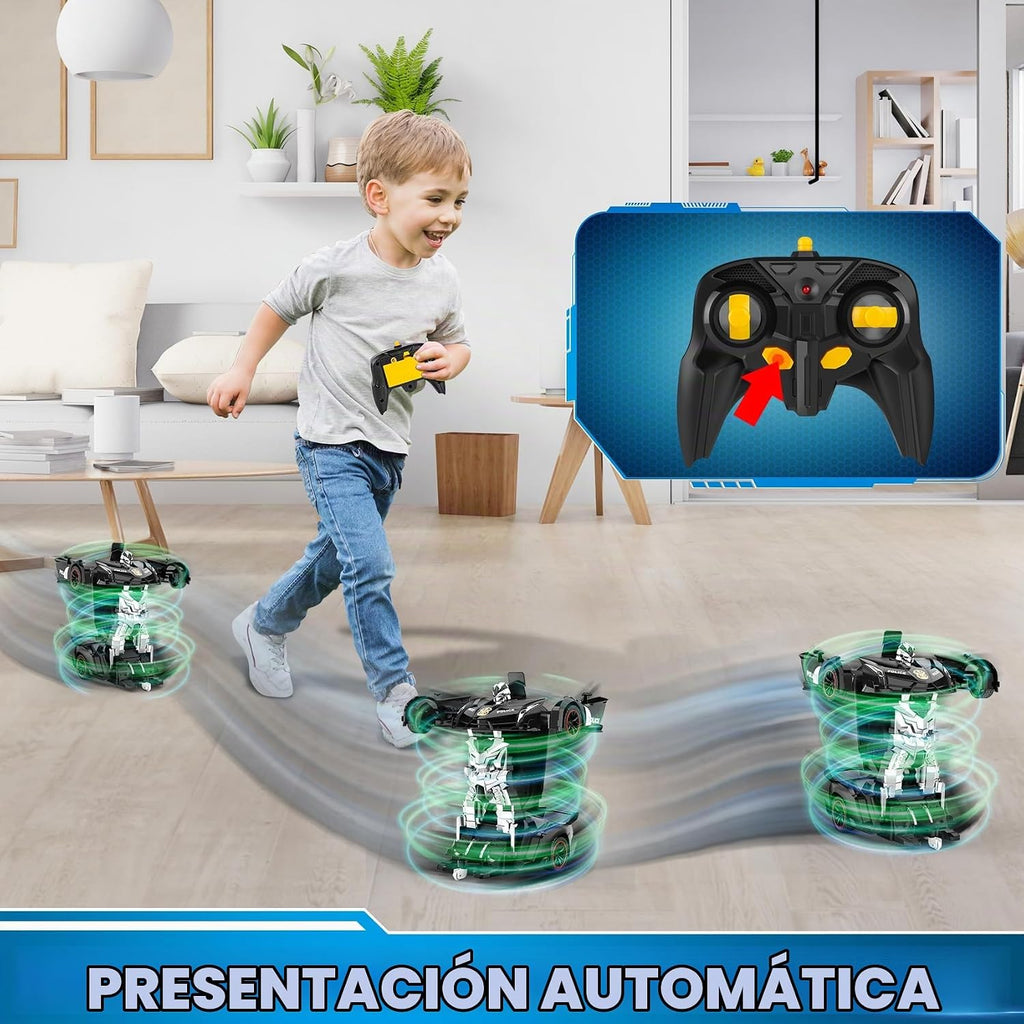 FDJ Automóvil a control remoto \u2013 Robot de automóvil transforma...