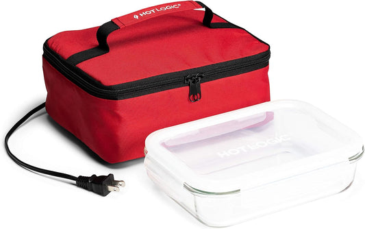 HOTLOGIC Mini lonchera eléctrica portátil, calentador de alimentos...