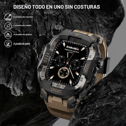 DABAOZA Funda resistente con correa compatible con Apple Watch de 1...