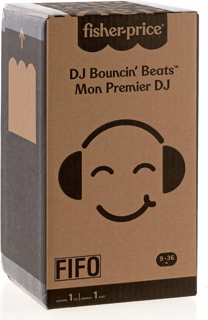 Fisher-Price DJ Bouncin' Beats, versión multilingüe | Inglés, franc...