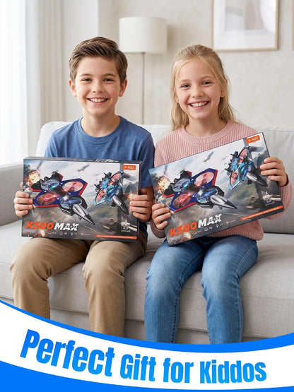 Avión RC para niños, avión con control remoto para niños y niñas, r...