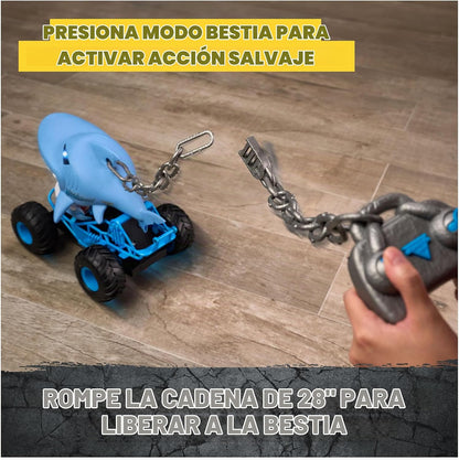 Monster Jam Chomping Megalodon RC Toy Monster Truck, escala 1:15 |...