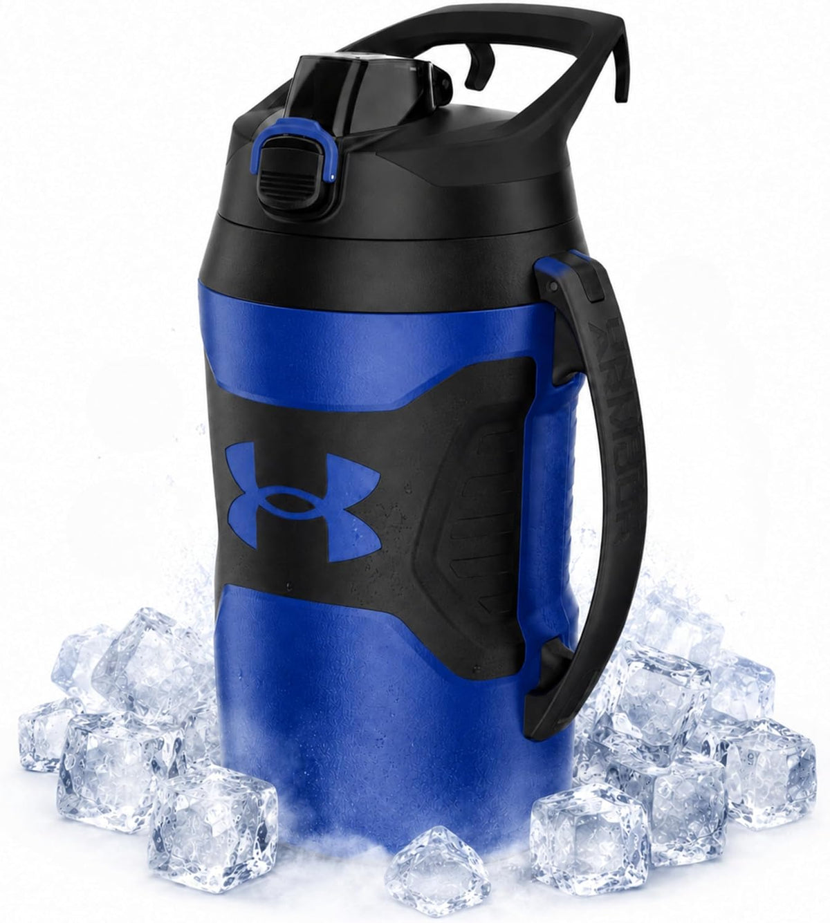 Under Armour Botella de agua aislada con asa y gancho para cerca, j...