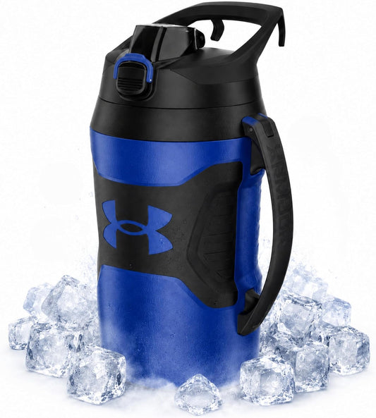 Under Armour Botella de agua aislada con asa y gancho para cerca, j...