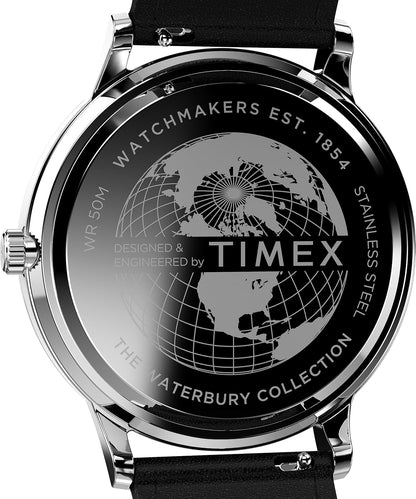 Timex Reloj clásico Waterbury para hombre de 40 mm