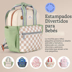 Mochila para niños de Itzy Ritzy - Bolsa para guardería - Cuenta co...