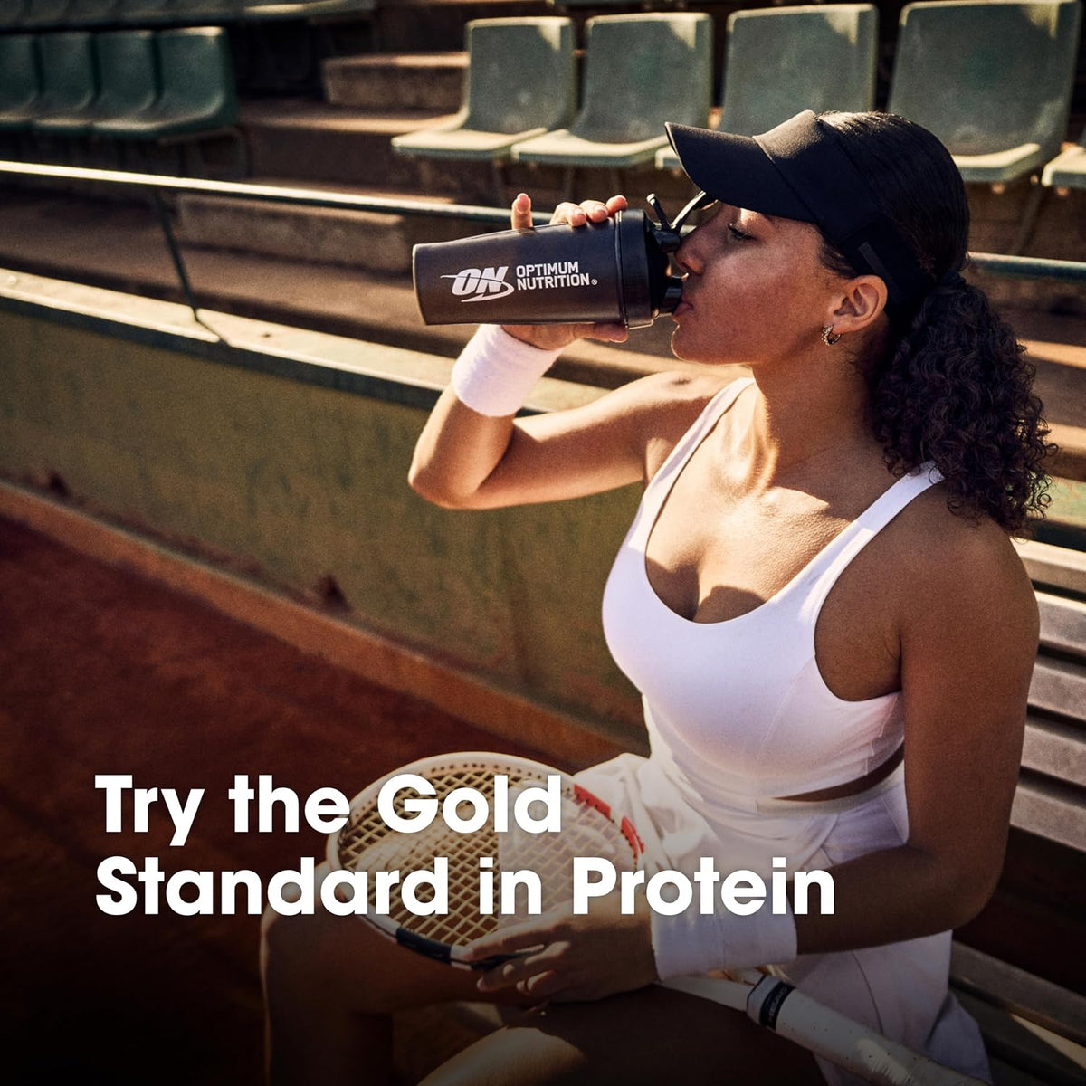 Optimum Nutrition Gold Standard 100% proteína de suero en polvo, fr...