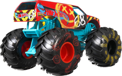 Hot Wheels Monster Trucks Derby de demostración de gran tamaño en e...