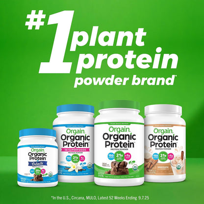 Orgain Proteína en polvo vegana orgánica de 0.74 oz, Horchata, 2.03...