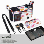 TOPDesign Organizador universal para cochecito de bebé, carrito de...