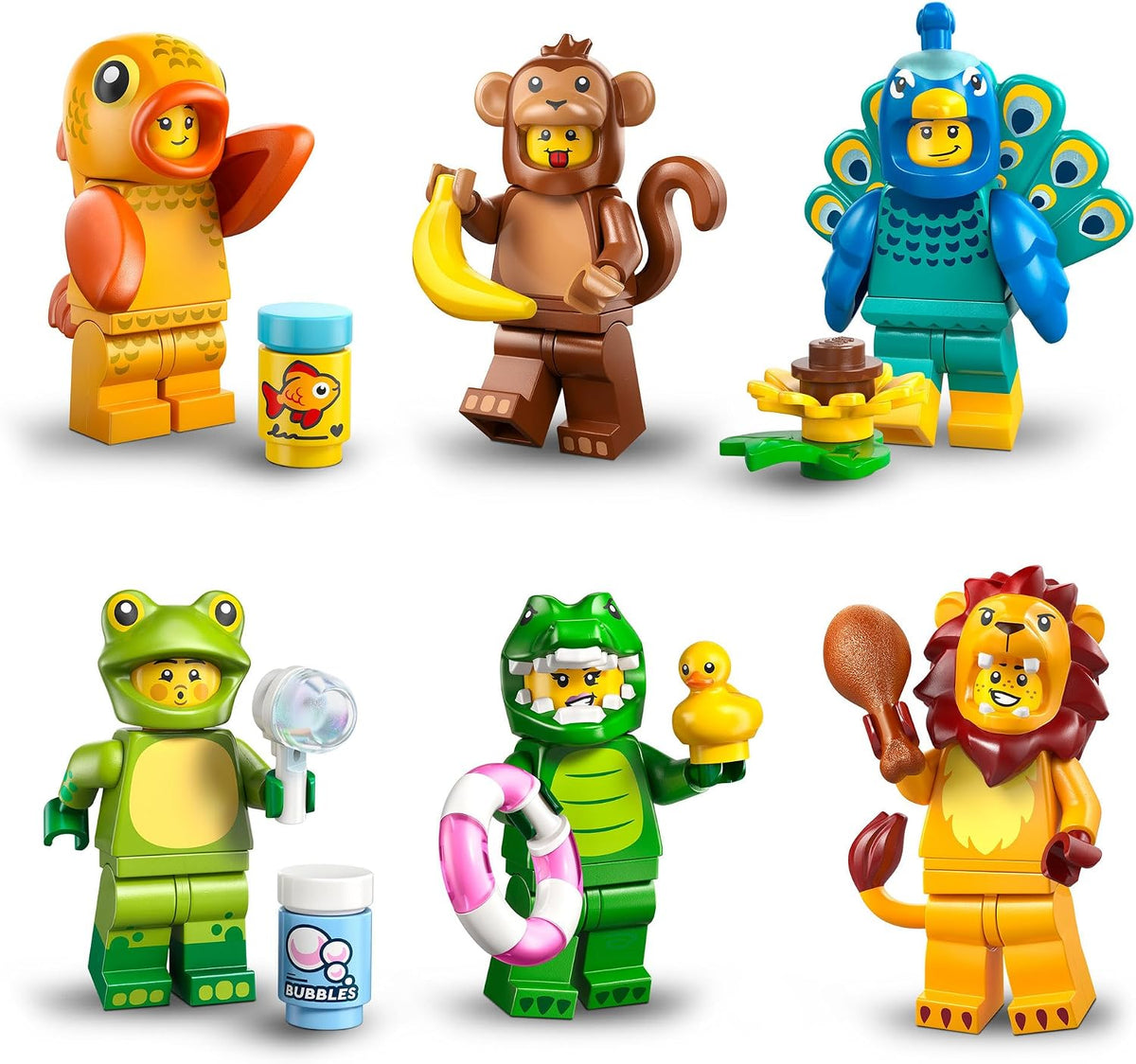 LEGO Minifigures Animal Series 28 Paquete de 6 66813 | Caja misteri...