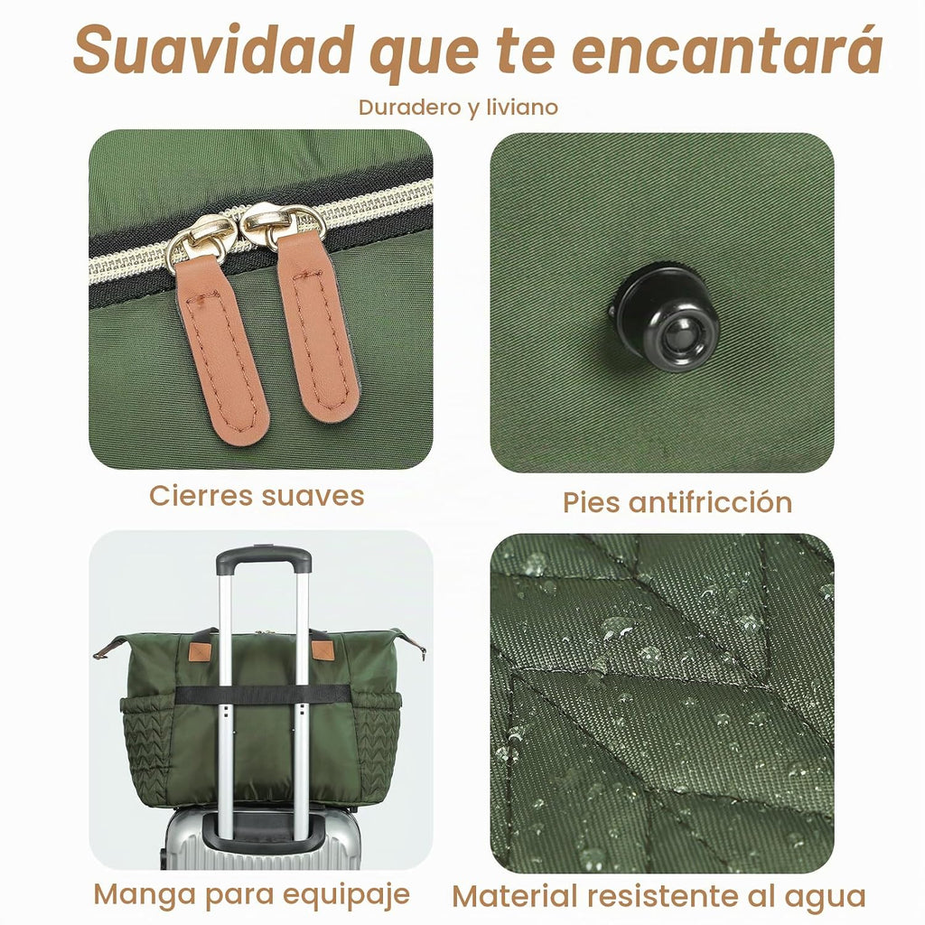 Tonyeee Bolsa de Pañales Tipo Tote, Bolsas Grandes para Pañales de...