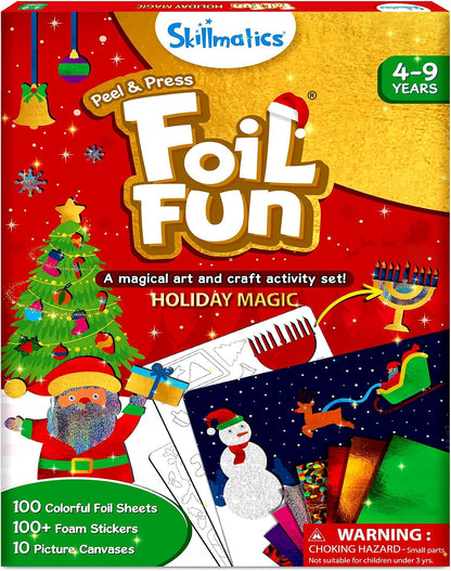 Skillmatics Foil Fun Christmas Holiday Magic, regalos para niños y...