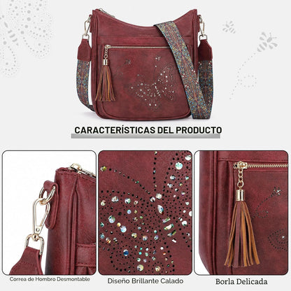 KITEVIUN - Bolsos tipo bandolera medianos para mujer, modernos, bol...