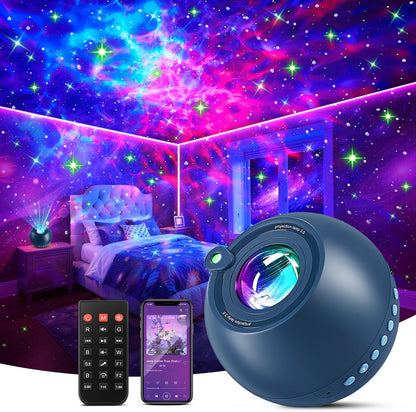 Proyector de galaxia para dormitorio, proyector de estrellas para d...