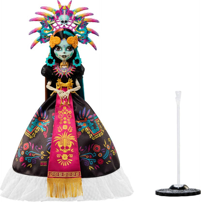 Muñeca Monster High, Skelita Calaveras Día de Muertos 2025, vestido...