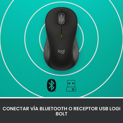 Logitech Signature M550 L Ratón Inalámbrico Tamaño Completo Tamaño...