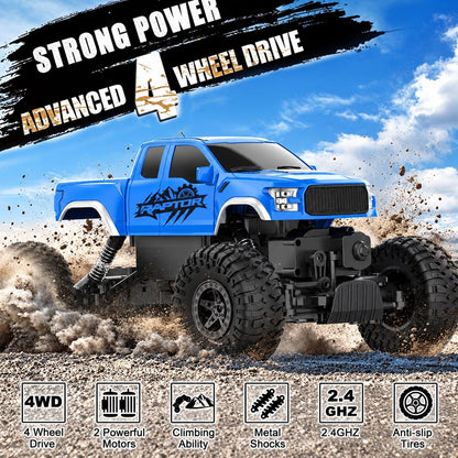 DOUBLE E Ford Raptor F150 Coche de Control Remoto 4WD Camiones Mons...