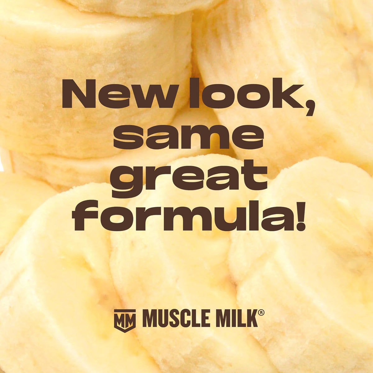 Muscle Milk Polvo de Proteína Genuine, Crema de Banano, 1.93 Libras...