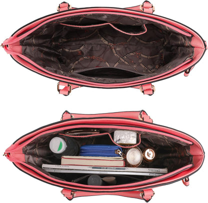 Montana West - Juego de 3 piezas de bolsos para mujer: bolso de man...