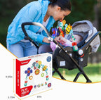 Lynncare Juguetes de moisés ajustable para bebés y niños pequeños,...