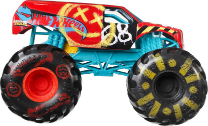 Hot Wheels Monster Trucks Derby de demostración de gran tamaño en e...