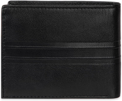 Tommy Hilfiger Cartera Passcase para hombre con ventana de identifi...