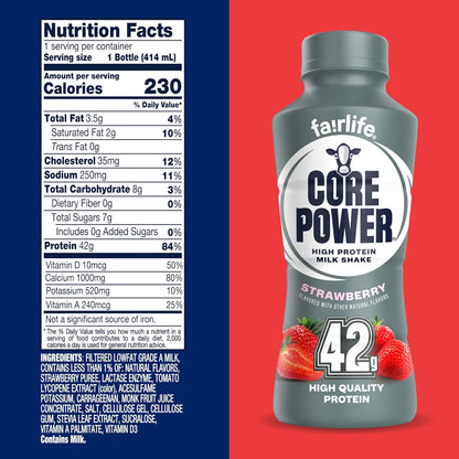Fairlife Core Power Elite - Batido de leche de alto contenido prote...