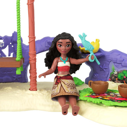 Mattel Disney Moana 2 Juguetes, Set de juego de aventura en la isla...