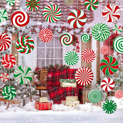 Barydat - 30 adornos de bolas de Navidad grandes, decoración de árb...