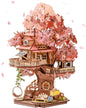 Rolife DIY Kits de Casa en Miniatura Sakura Tree House 12" Rompecab...