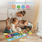 FOKI - Alfombrilla para piano de piso, juguetes para bebés y niños...