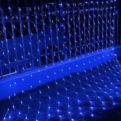 Dazzle Bright - Luces de red de Navidad, 360 LED de 12 pies x 5 pie...