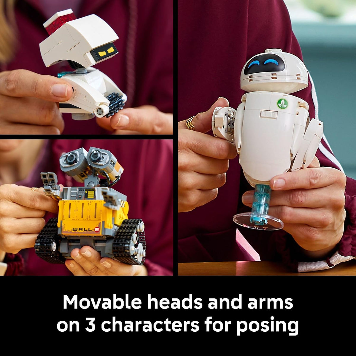 LEGO Disney &amp; Pixar WALL-E &amp; EVE - Juego de construcción pa...