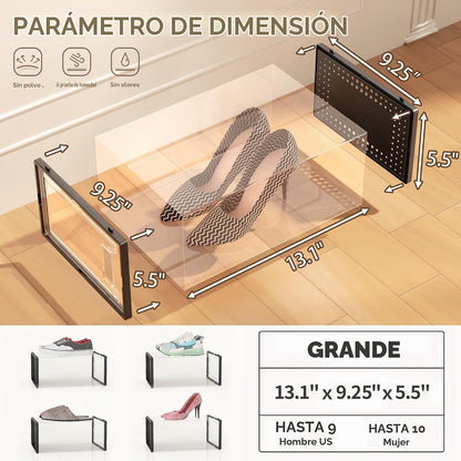 East Loft Paquete de 6 organizadores de almacenamiento extragrandes...