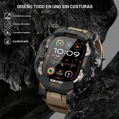 DABAOZA Funda resistente con correa táctica para hombre, compatible...