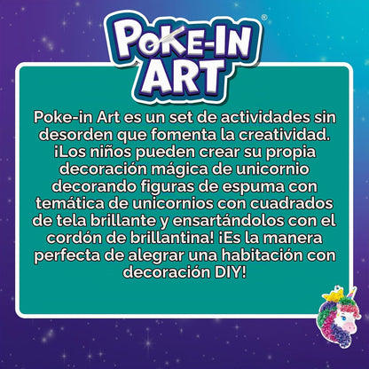 Skillmatics Poke-in Art - Unicornios mágicos, kit de manualidades d...