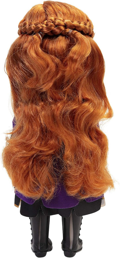 Disney Frozen 2 Muñeca de viaje Anna, 14 pulgadas de alto