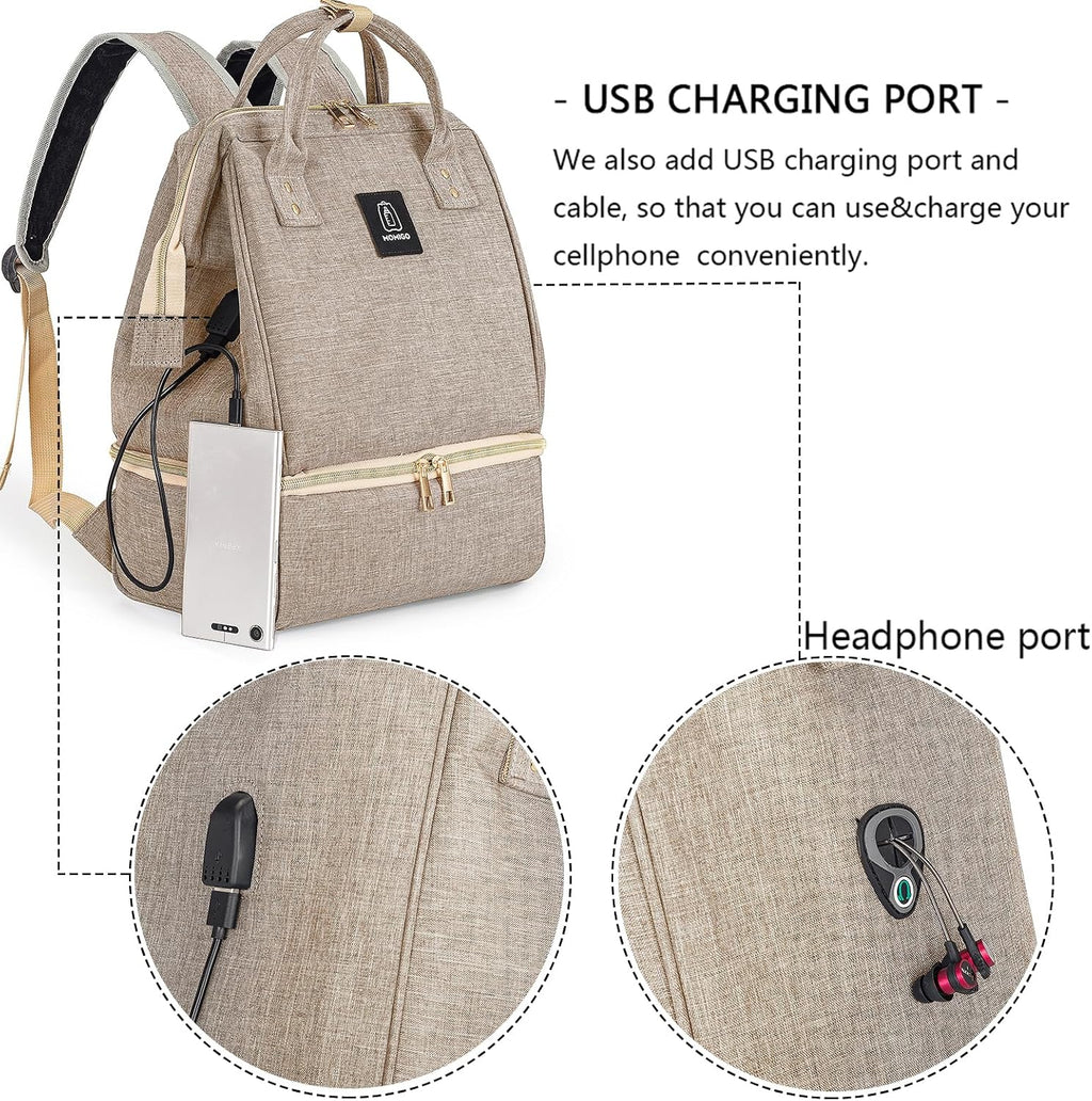 MOMIGO Mochila para extractor de leche \u2013 Doble capa para madre...