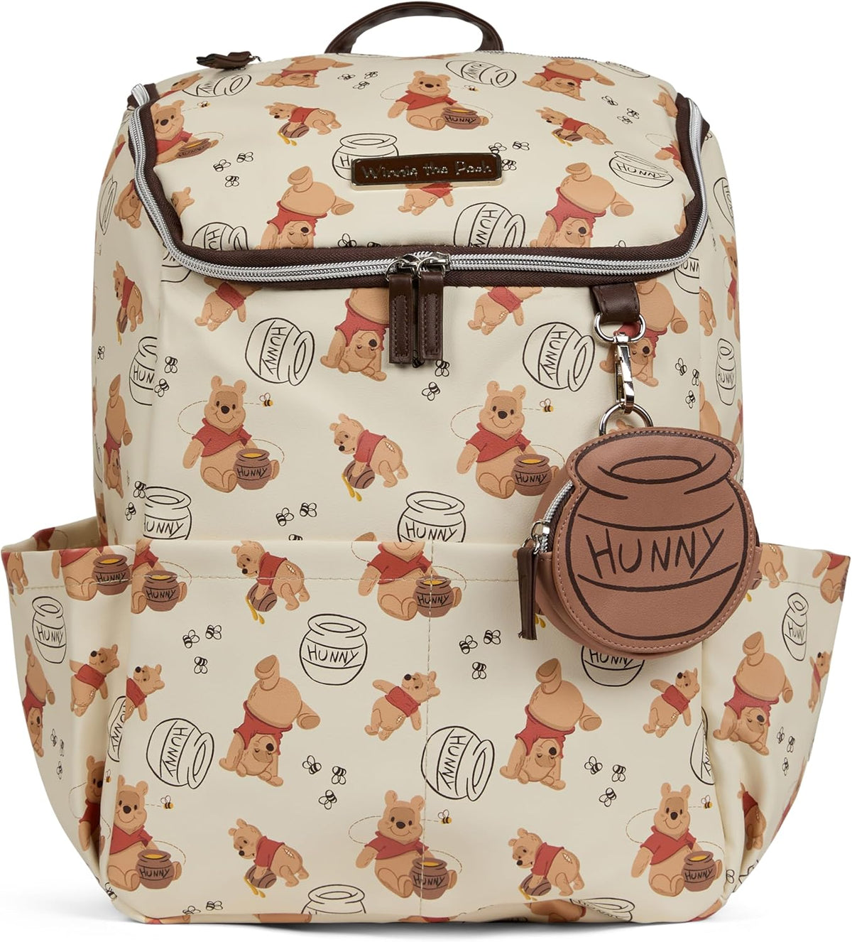 Disney Winnie the Pooh - Mochila para pañales con cambiador, bolsa...