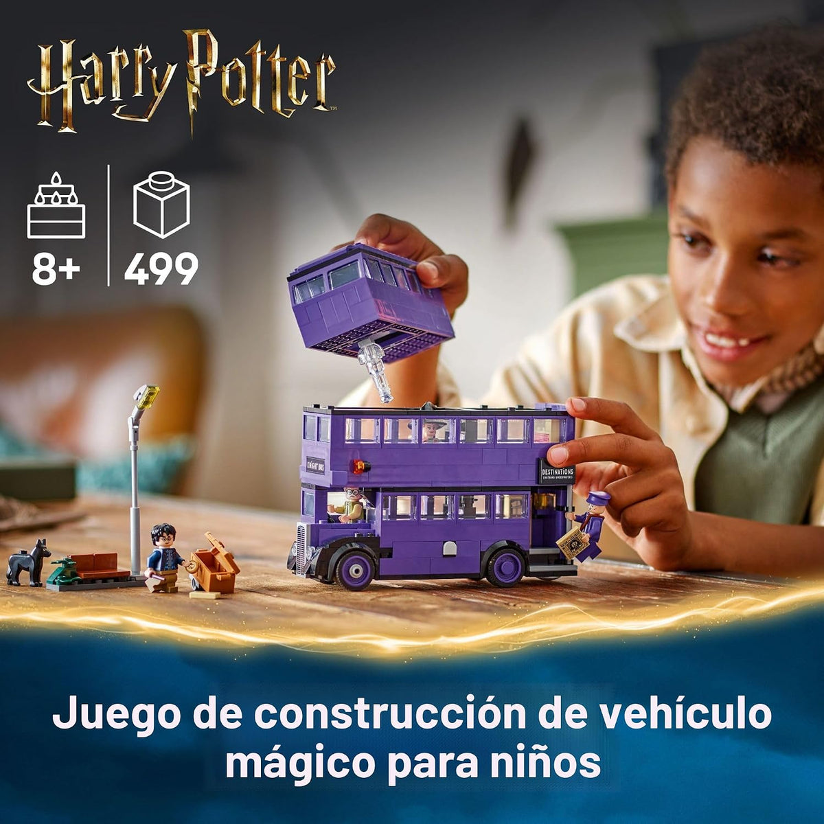 LEGO Harry Potter Knight Bus Adventure - Juguete de construcción pa...