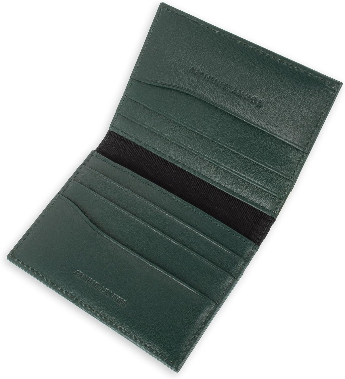 Tommy Hilfiger Cartera Passcase para hombre con ventana de identifi...