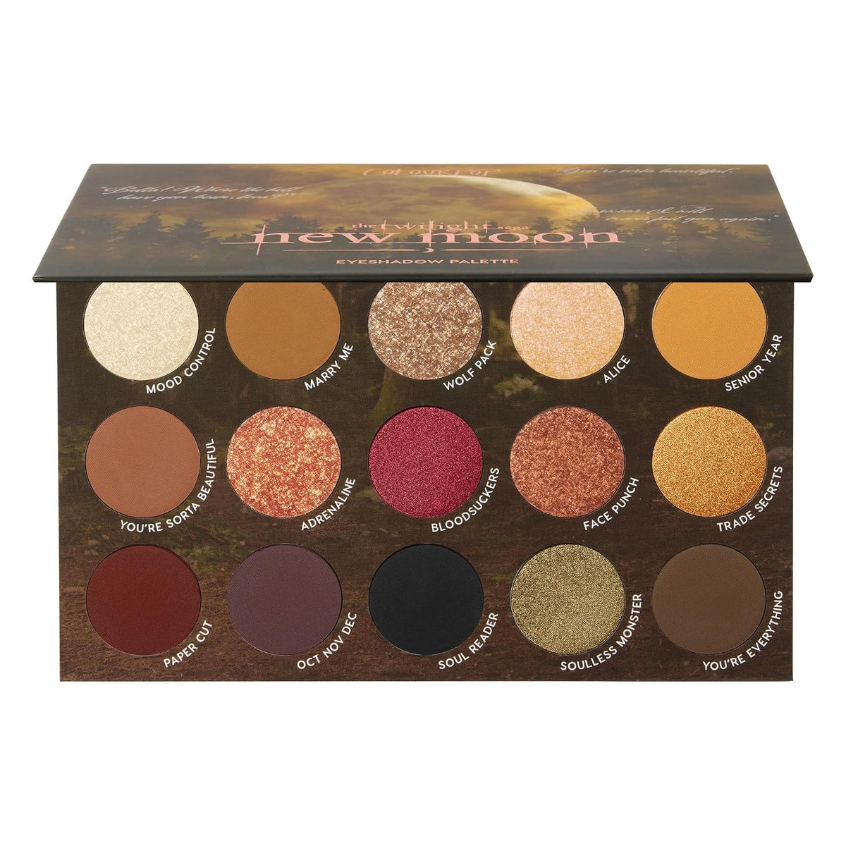 ColourPop x The Twilight Saga New Moon Paleta de sombra de ojos, 0....
