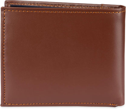 Tommy Hilfiger Cartera Passcase para hombre con ventana de identifi...