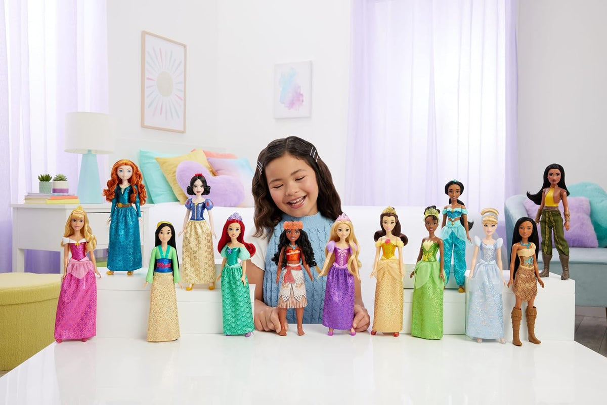 Mattel Disney Princess Ultimate Princess - Paquete de 13 muñecas de...