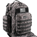 Dinictis Mochila para pañales para papá con cambiador de pañales |...